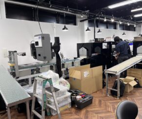 自動梱包機（シュリンク機）を導入しました